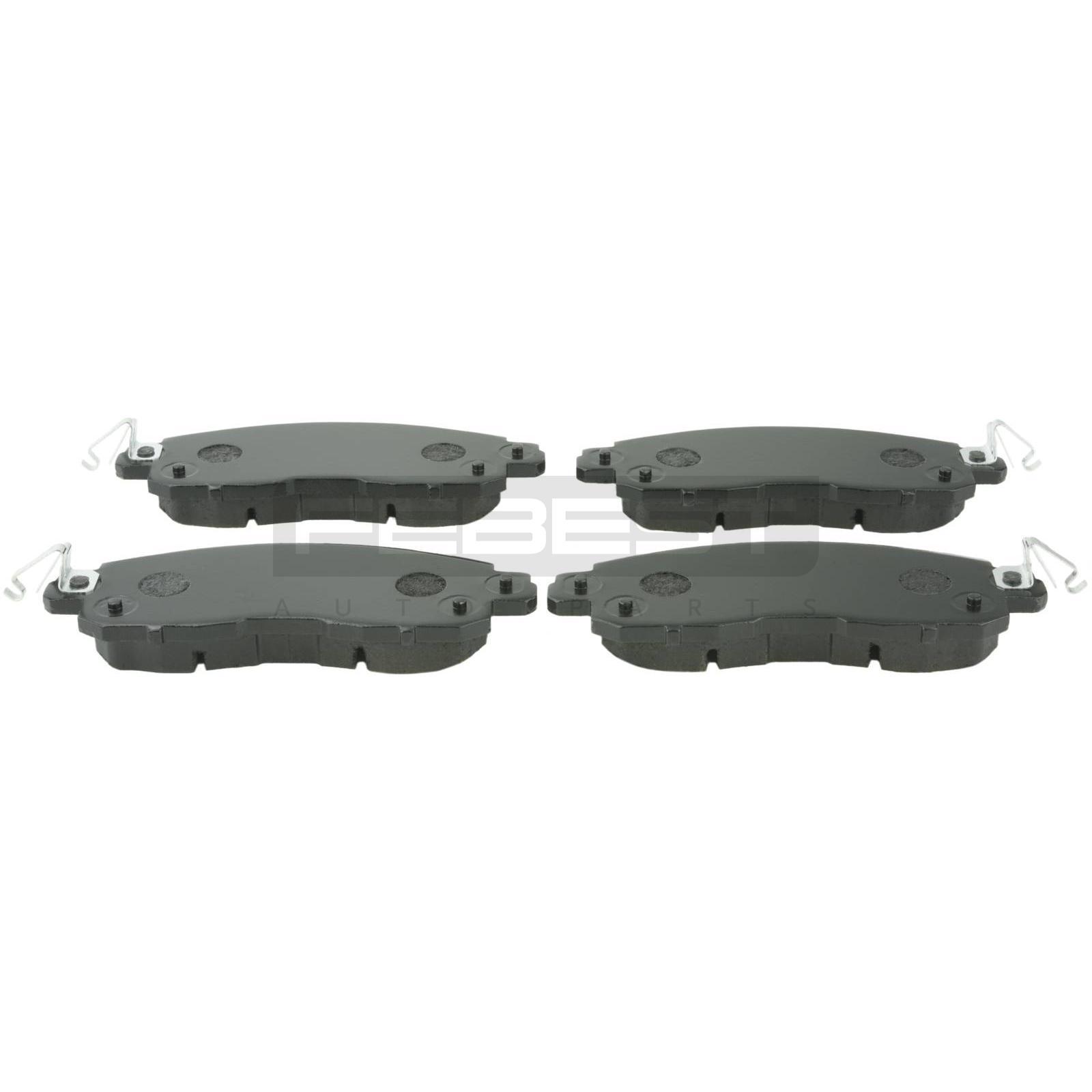 Bremsbeläge vorne passend für NISSAN ALTIMA, NISSAN LEAF, NISSAN NV200, NISSAN NV200 / EVALIA, NISSAN TEANA, NISSAN (DFAC) ALTIMA, NISSAN (DFAC) TEANA