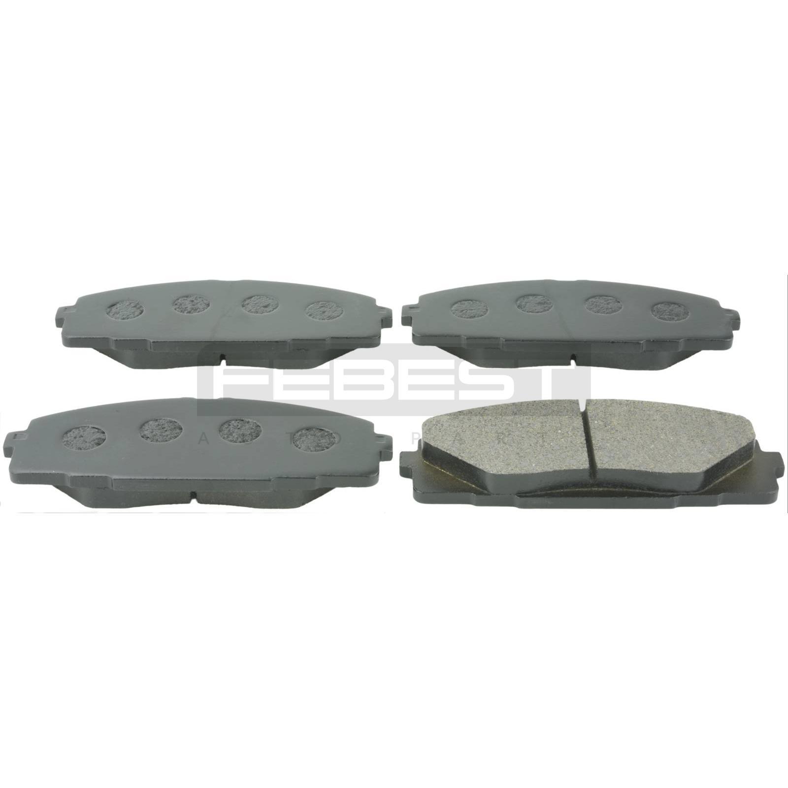 Bremsbeläge vorne passend für TOYOTA HIACE, TOYOTA HIACE / COMMUTER, TOYOTA REGIUS ACE