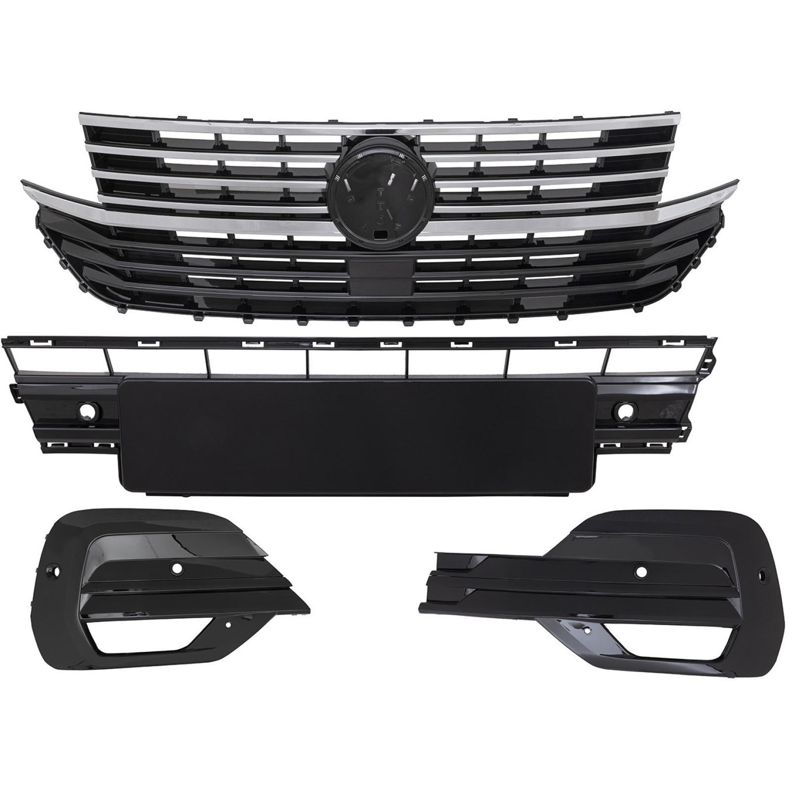 DESIGNGRILL SET VORNE T6.1 passend für 19-24          FÜR EMBLEM,