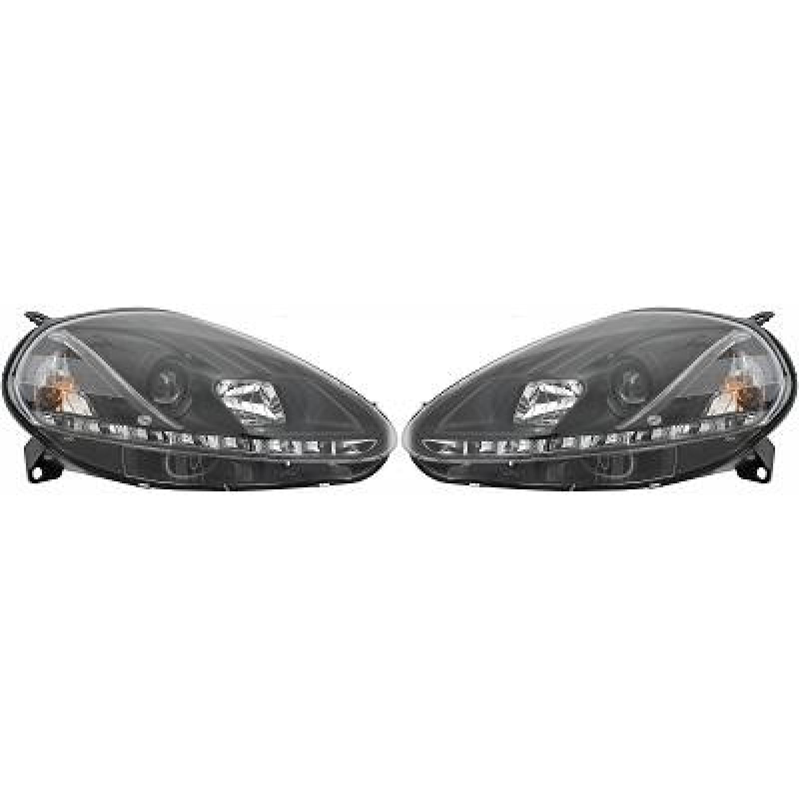 DESIGNSCH. SET  GR. PUNTO, passend für 05-10.08    KLARGL.SCHWARZ