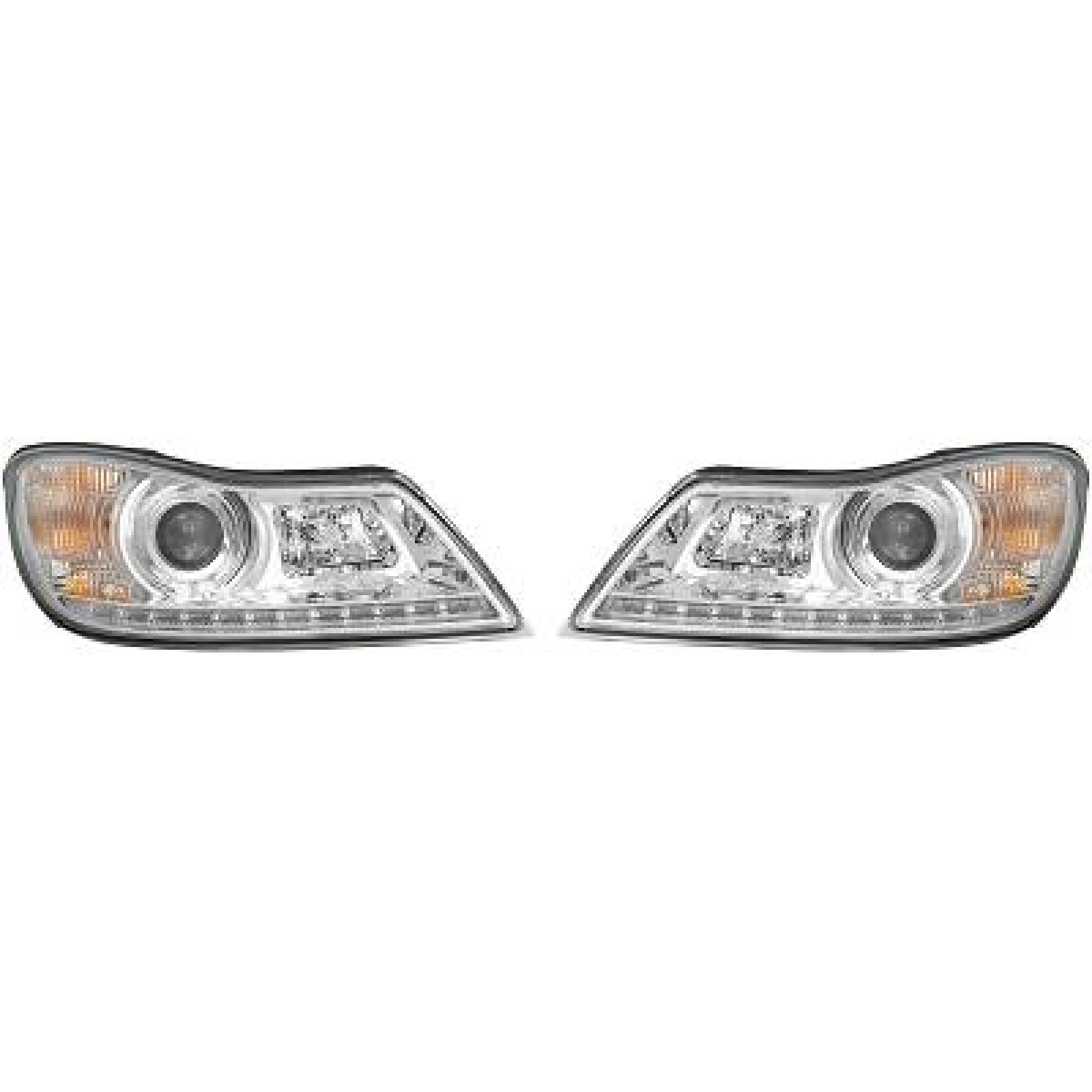 DESIGNSCHEINW.SET OCTAVIA, passend für 09-13           KLAR/CHROM