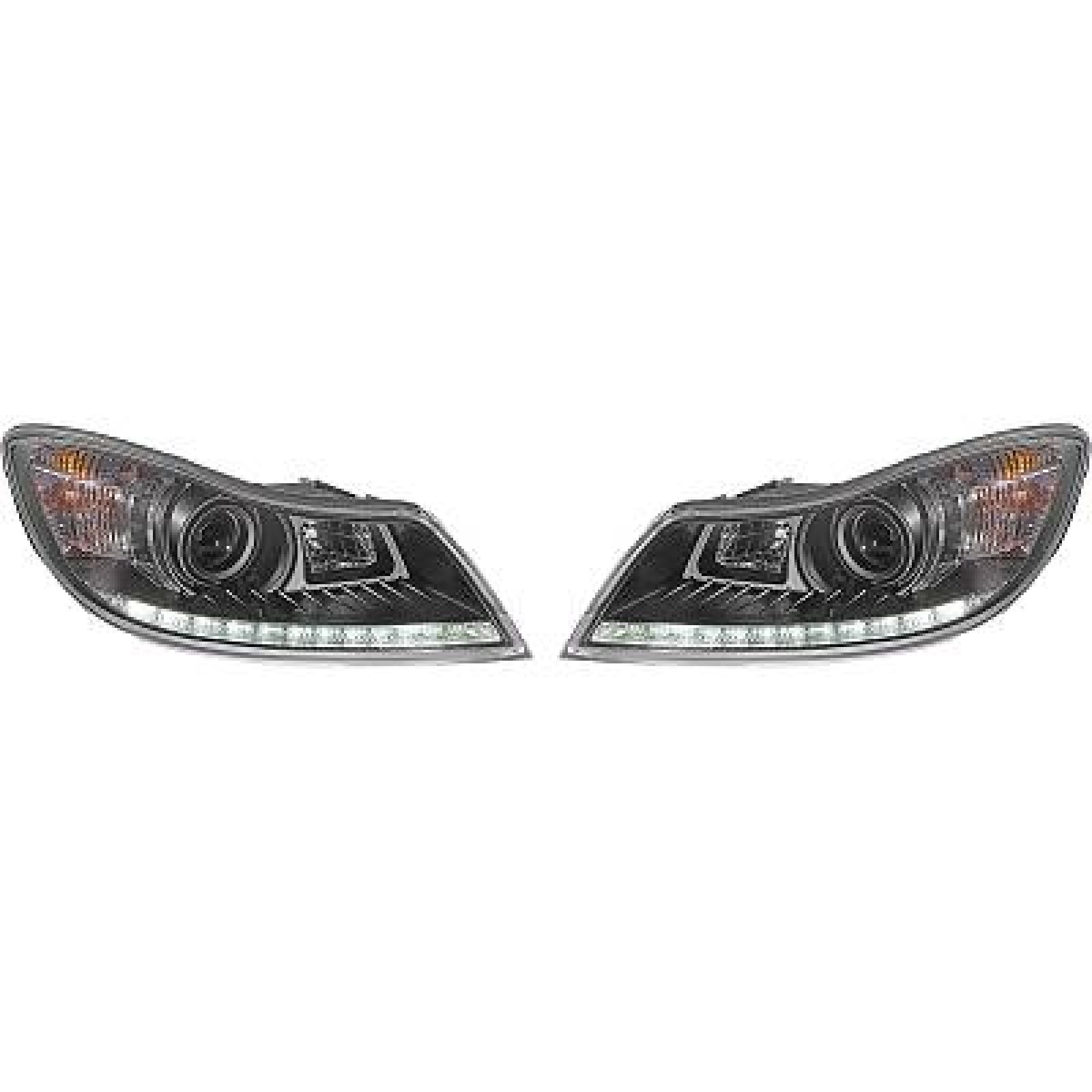 DESIGNSCHEINW.SET OCTAVIA, passend für 09-13         KLAR/SCHWARZ