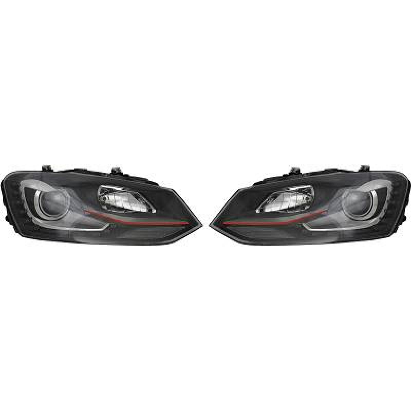 DESIGNSCHEINW.SET    POLO, passend für 10-14              SCHWARZ