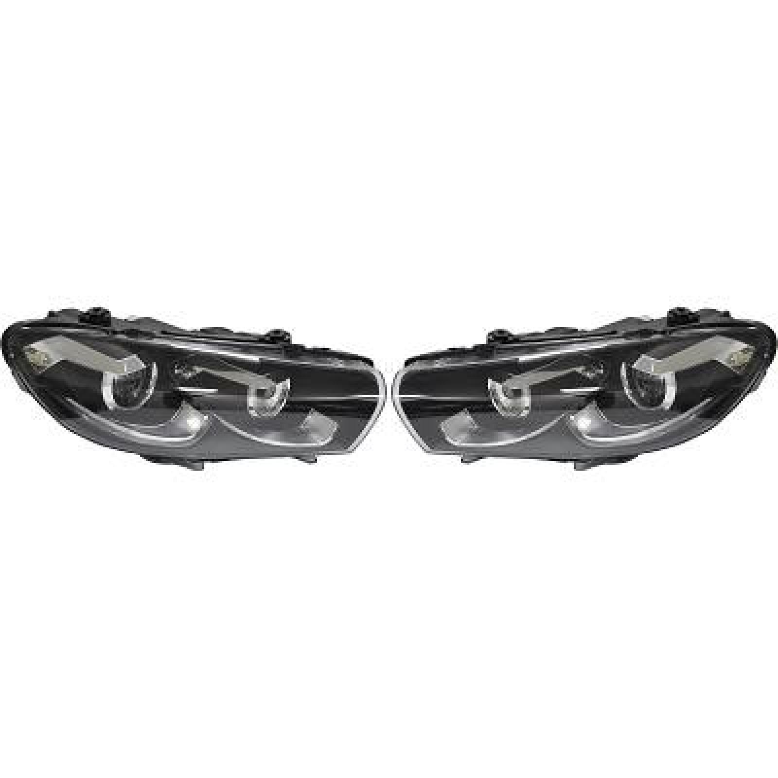 DESIGNSCHEINW.SET SCIROCCO passend für 08-14        SCHWARZ/CHROM