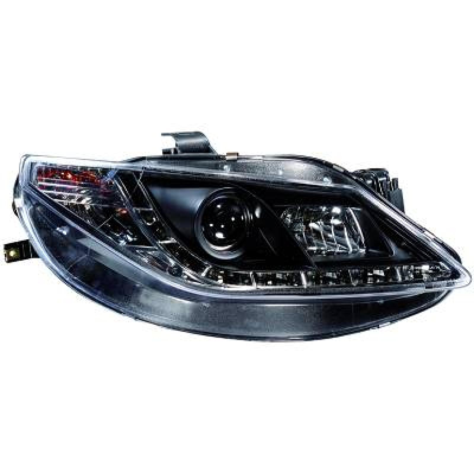 DESIGNSCHEINWER.SET IBIZA, passend für 08-03/12  KLARGLAS/SCHWARZ