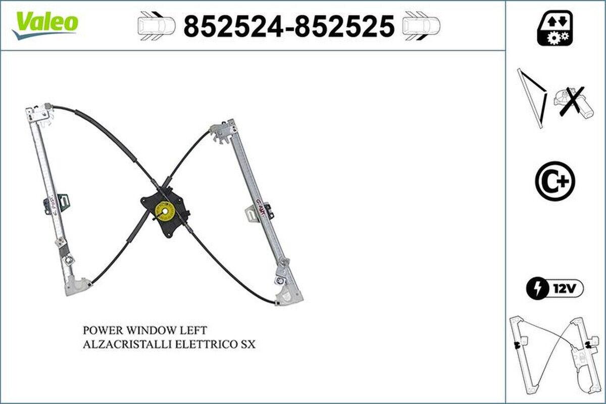 Fensterheber vorne links elektrisch VALEO für VW PASSAT B8