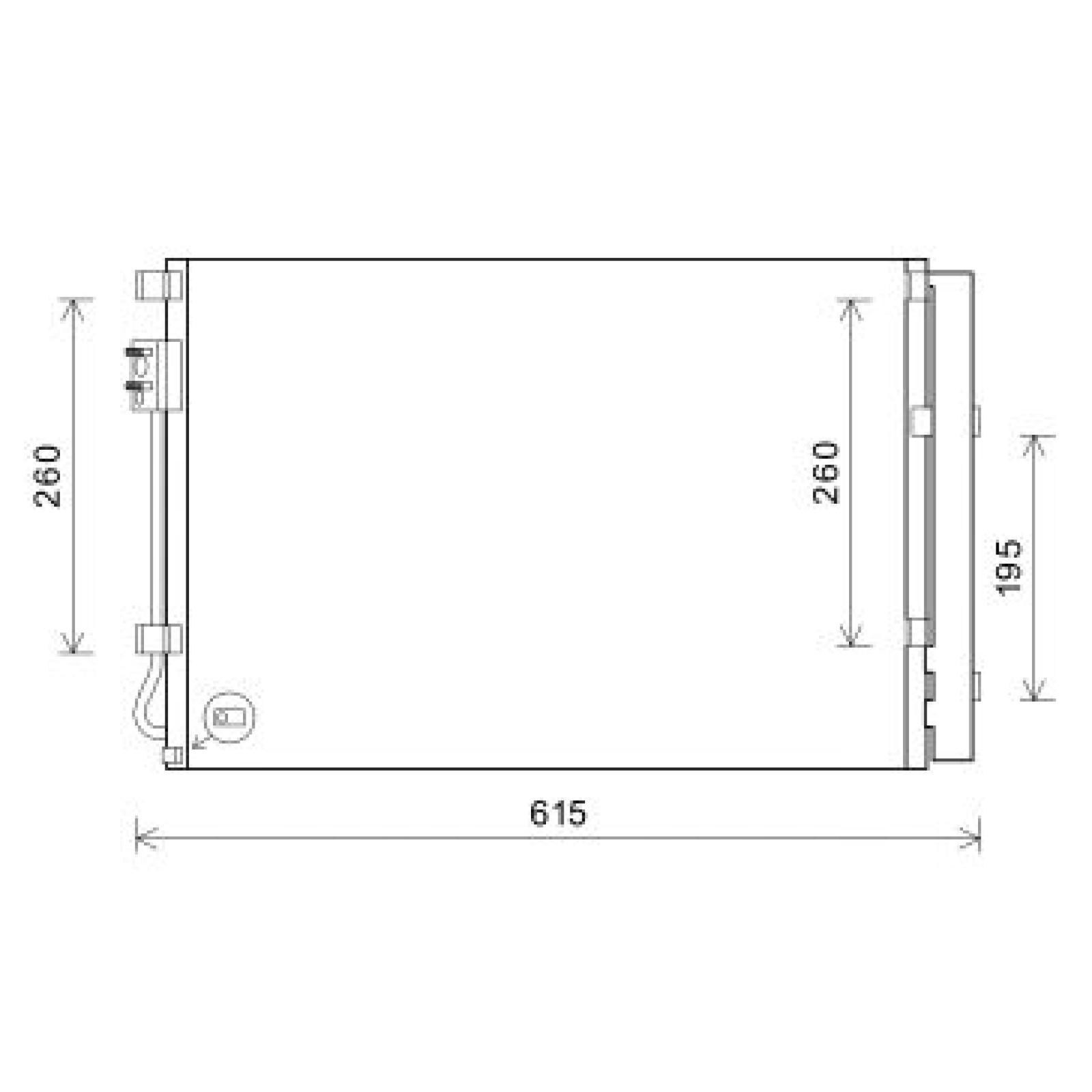 KONDENSATOR passend für HYUNDAI Avccent IV 1,4i 976061W000