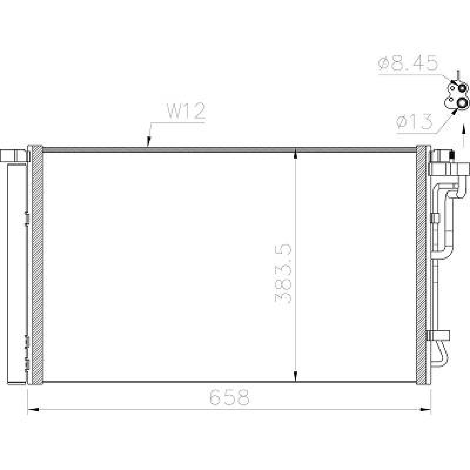 KONDENSATOR passend für HYUNDAI I30 97606-F2000
