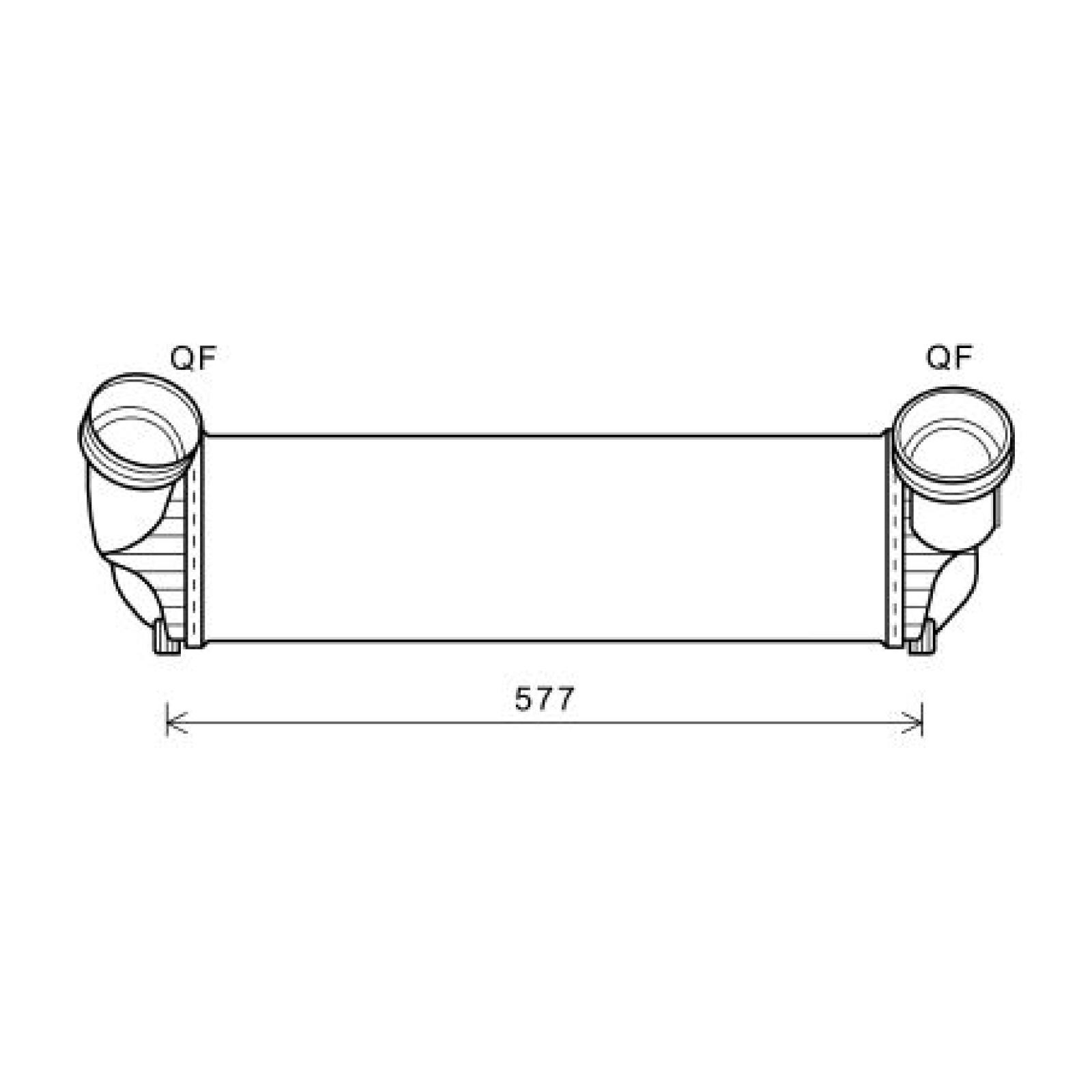 LADELUFTKÜHLER passend für BMW X5 E70 08-13 17 51 7 533 475