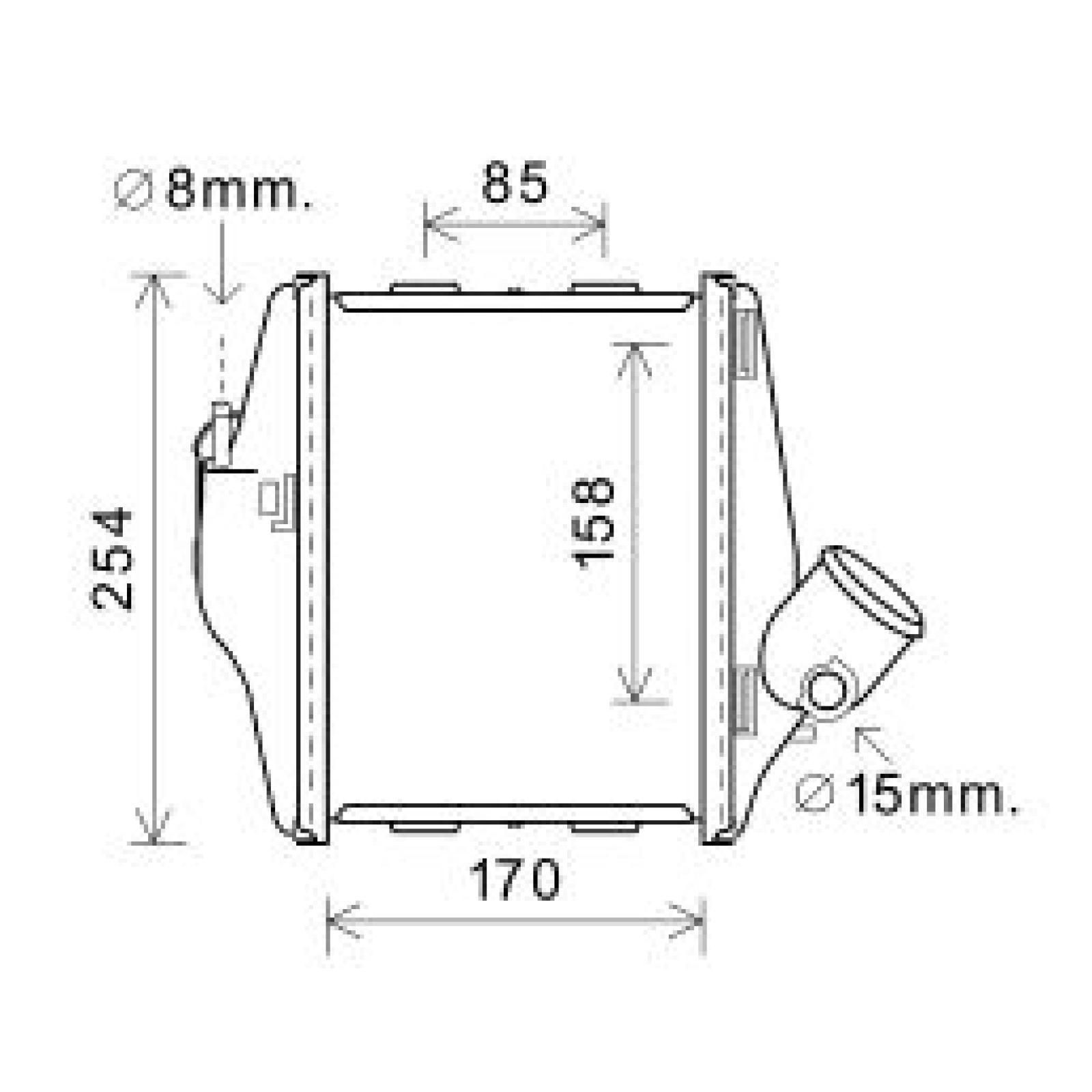 LADELUFTKÜHLER passend für SMART FORTWO 451 07-14 A 451 501 04 01