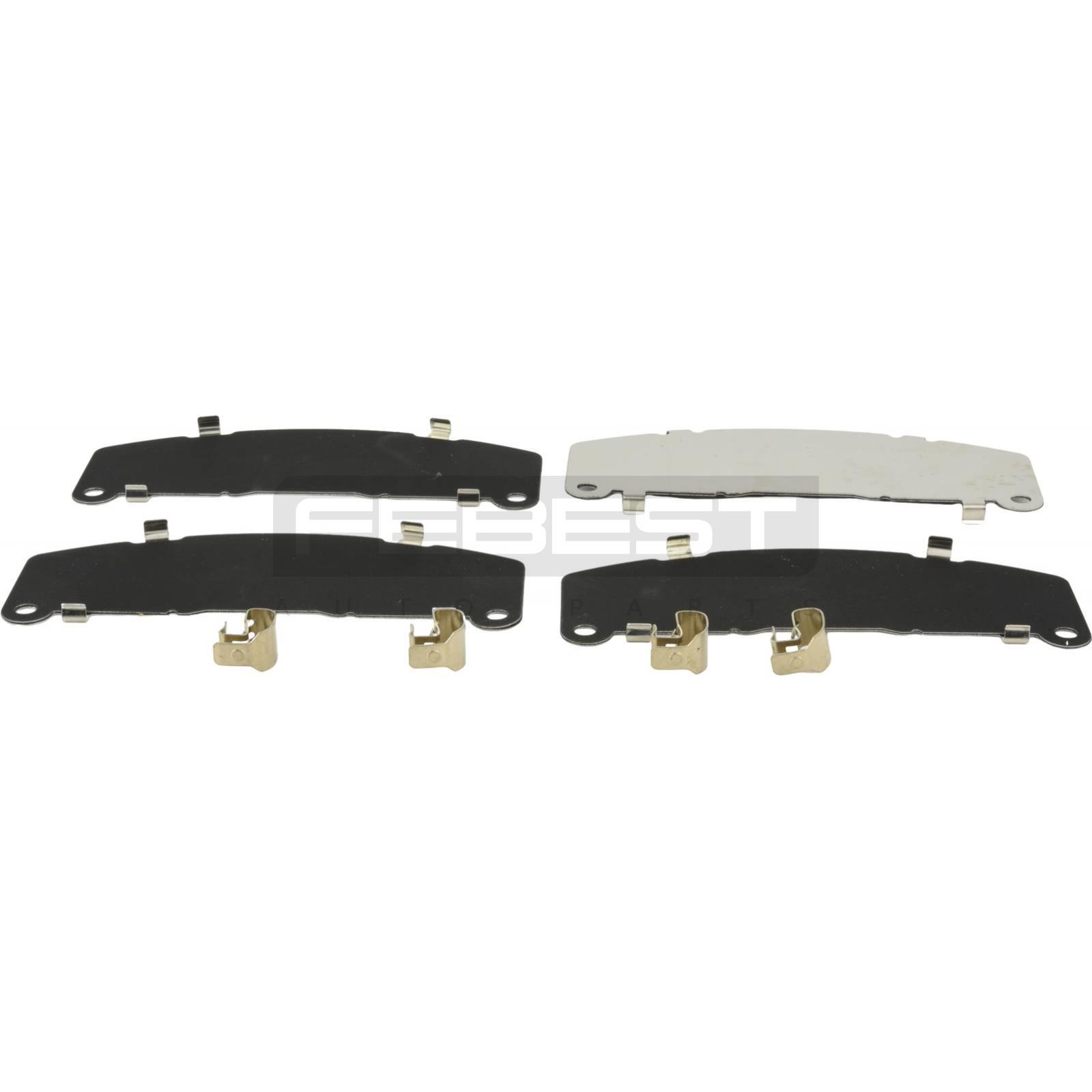 Montagesatz bremsbeläge hinten passend für LEXUS ES, LEXUS NX, LEXUS RX, TOYOTA ALPHARD / VELLFIRE, TOYOTA AVALON, TOYOTA CAMRY, TOYOTA HIGHLANDER / KLUGER, TOYOTA RAV 4, TOYOTA (GAC) HIGHLANDER