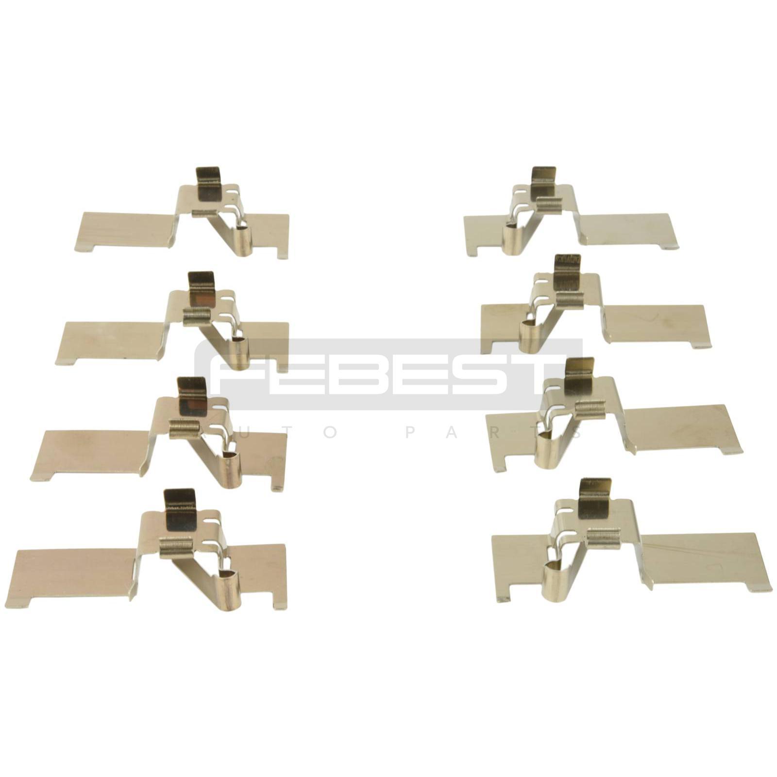 Montagesatz bremsbeläge hinten passend für LEXUS ES, TOYOTA AURION, TOYOTA AVALON, TOYOTA CAMRY, TOYOTA (GAC) CAMRY