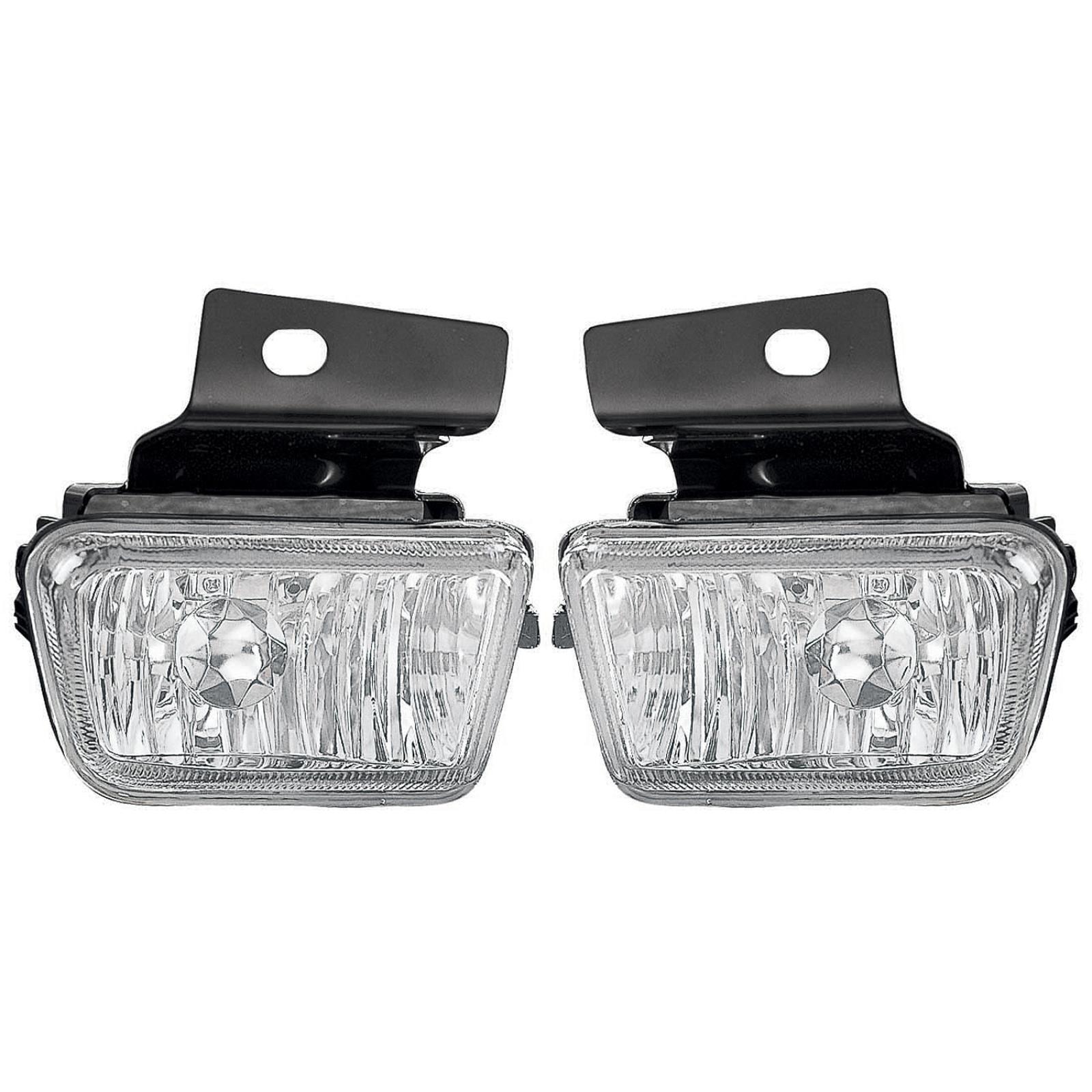 NEBELLEUCHTEN SET    GOLF, passend für 83-91       KLARGLAS/CHROM