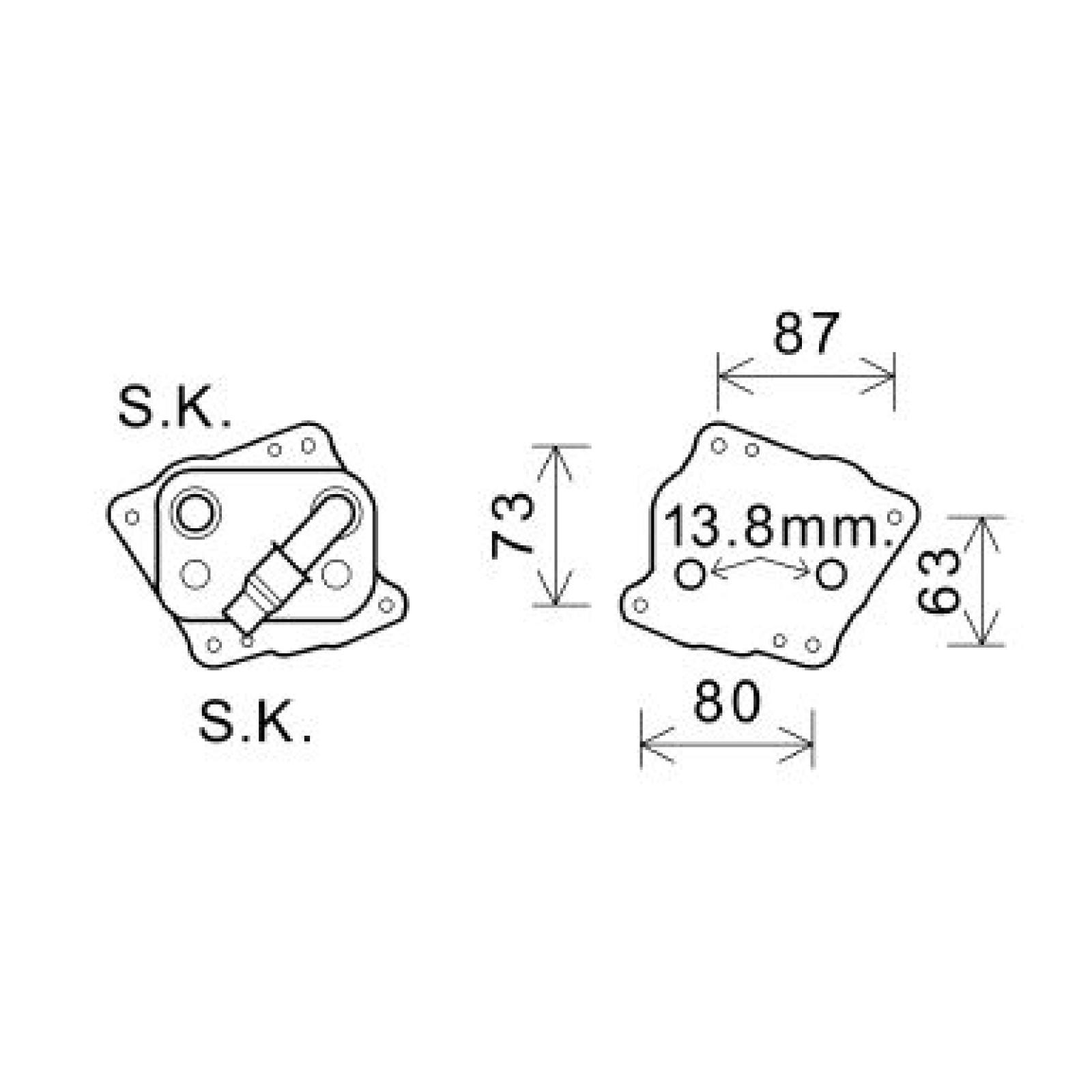 OELKUEHLER passend für OELKUEHLER BMW 11427508967