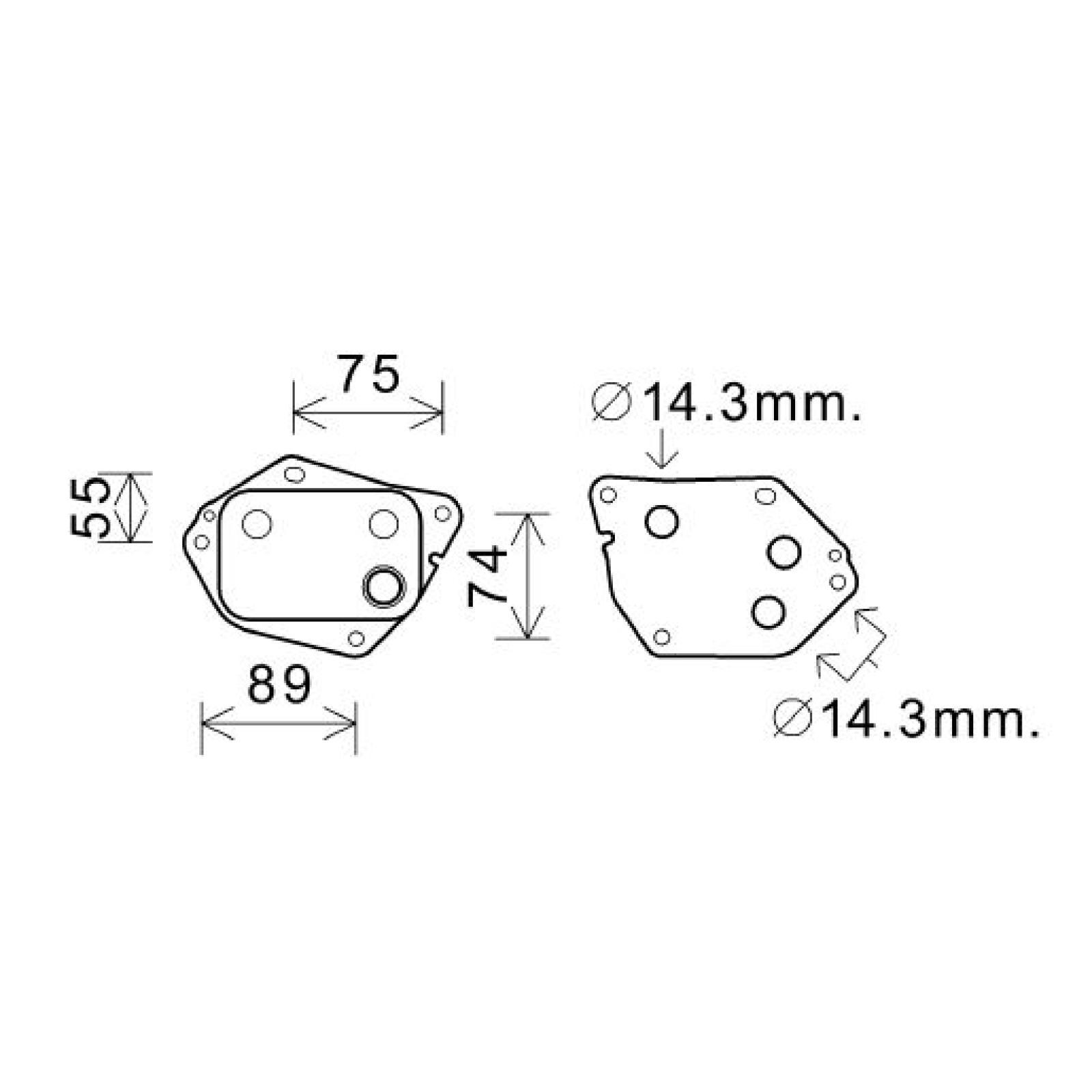 OELKUEHLER passend für OELKUEHLER HYUNDAI 264102A100