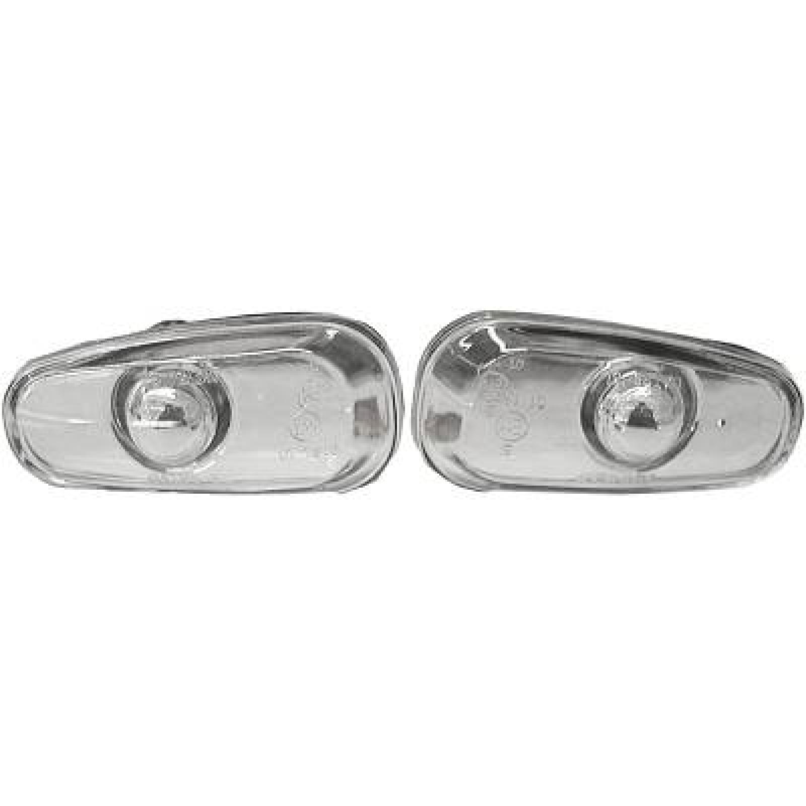 SATZ SEITENBL.    ASTRA G, passend für 97-04             KLARGLAS