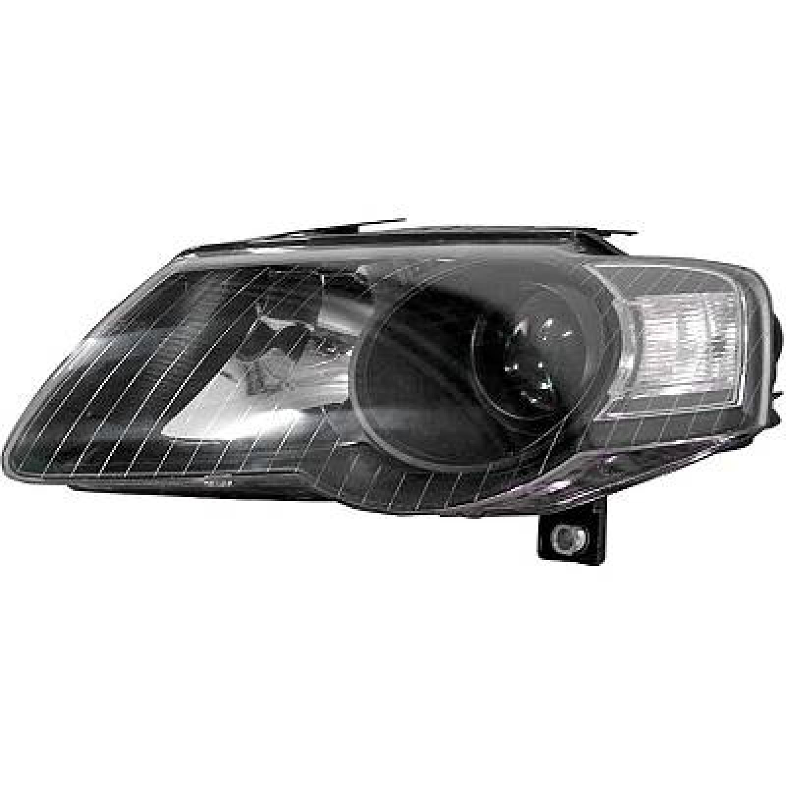 SCHEINWERFER LI.   PASSAT, passend für 05-10              SCHWARZ