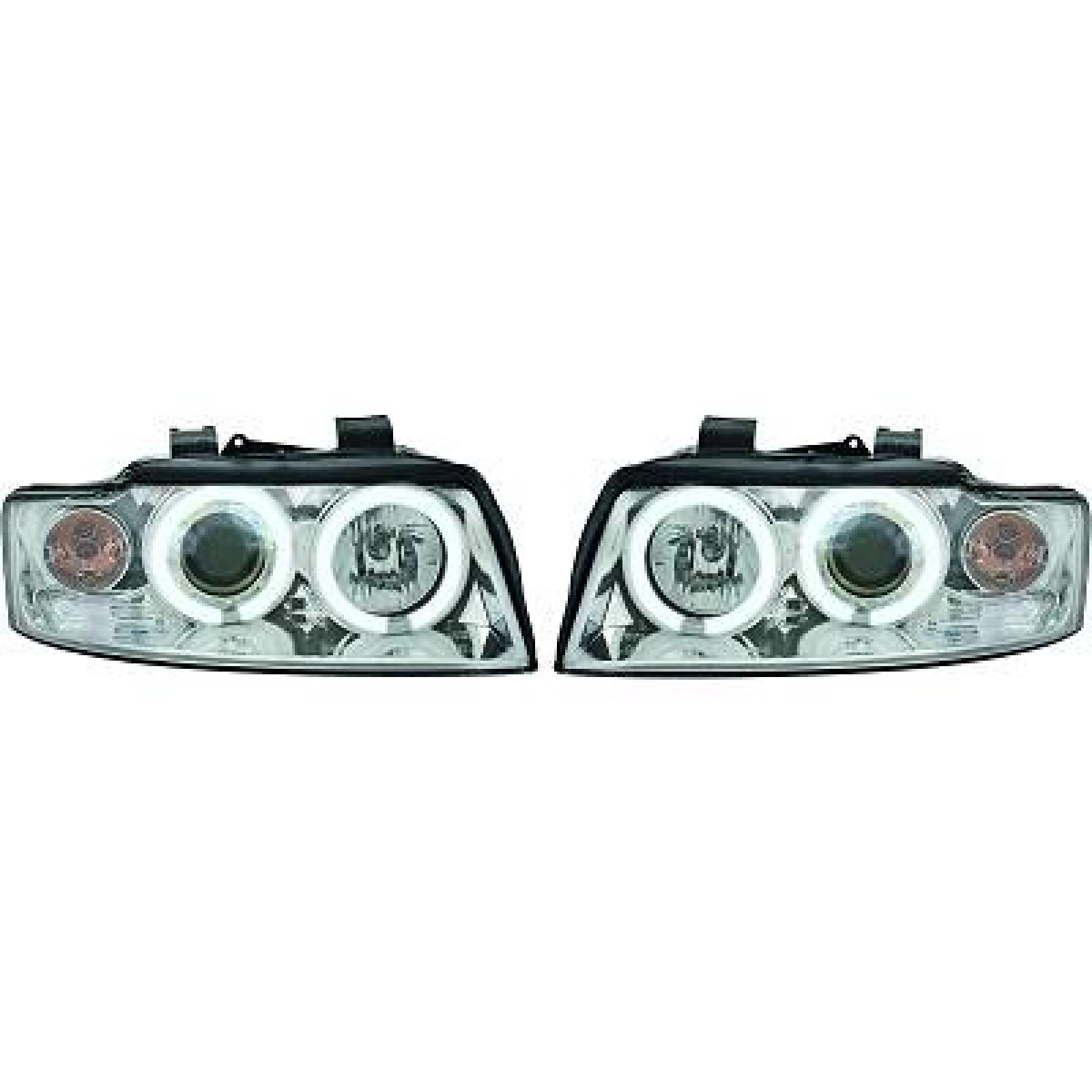 SCHEINWERFERSATZ  AUDI A4, passend für 01-04        H1+H1 FÜR LWR