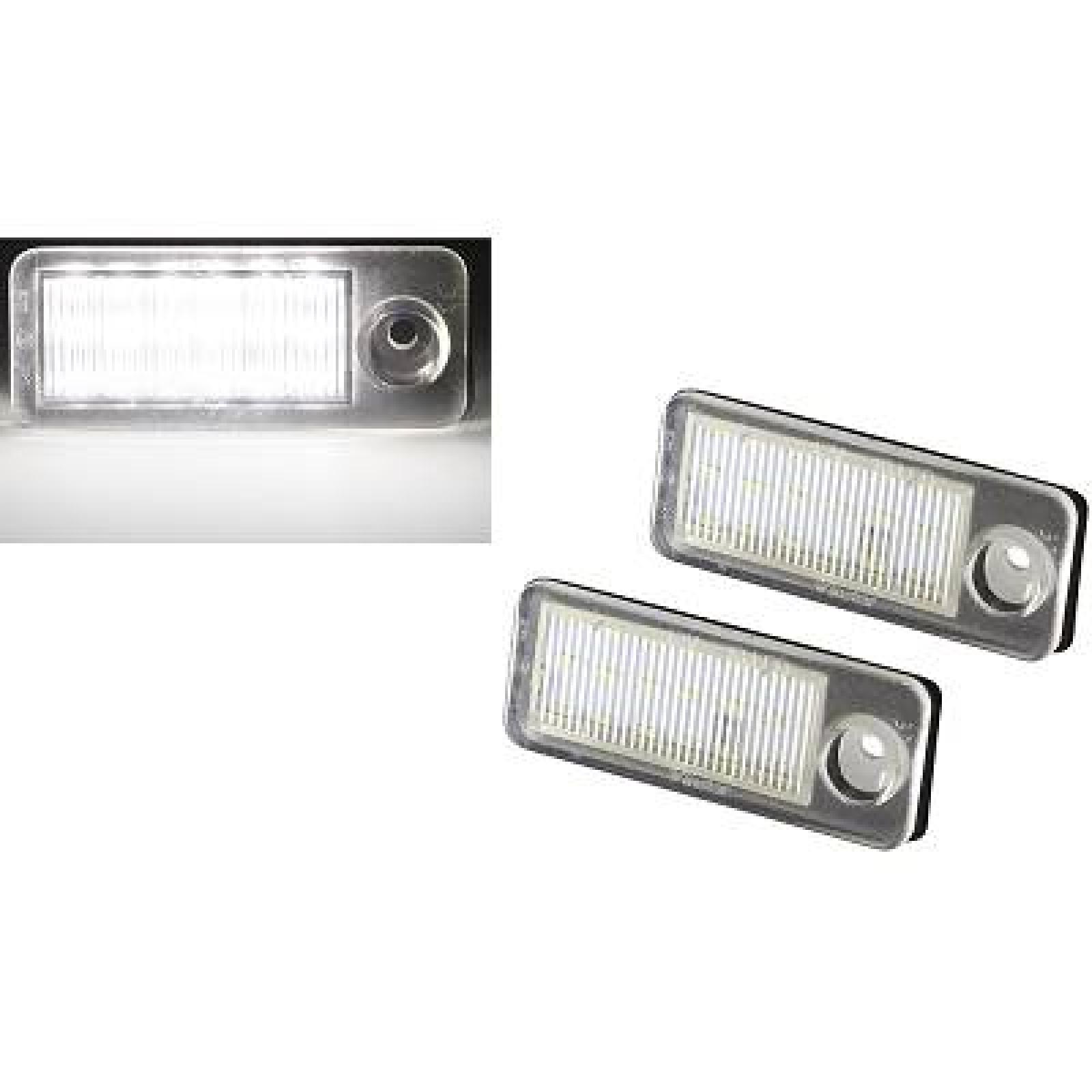 SET LED KENNZEICHENLEUCHTE passend für AUDI A6 AVANT 97-04