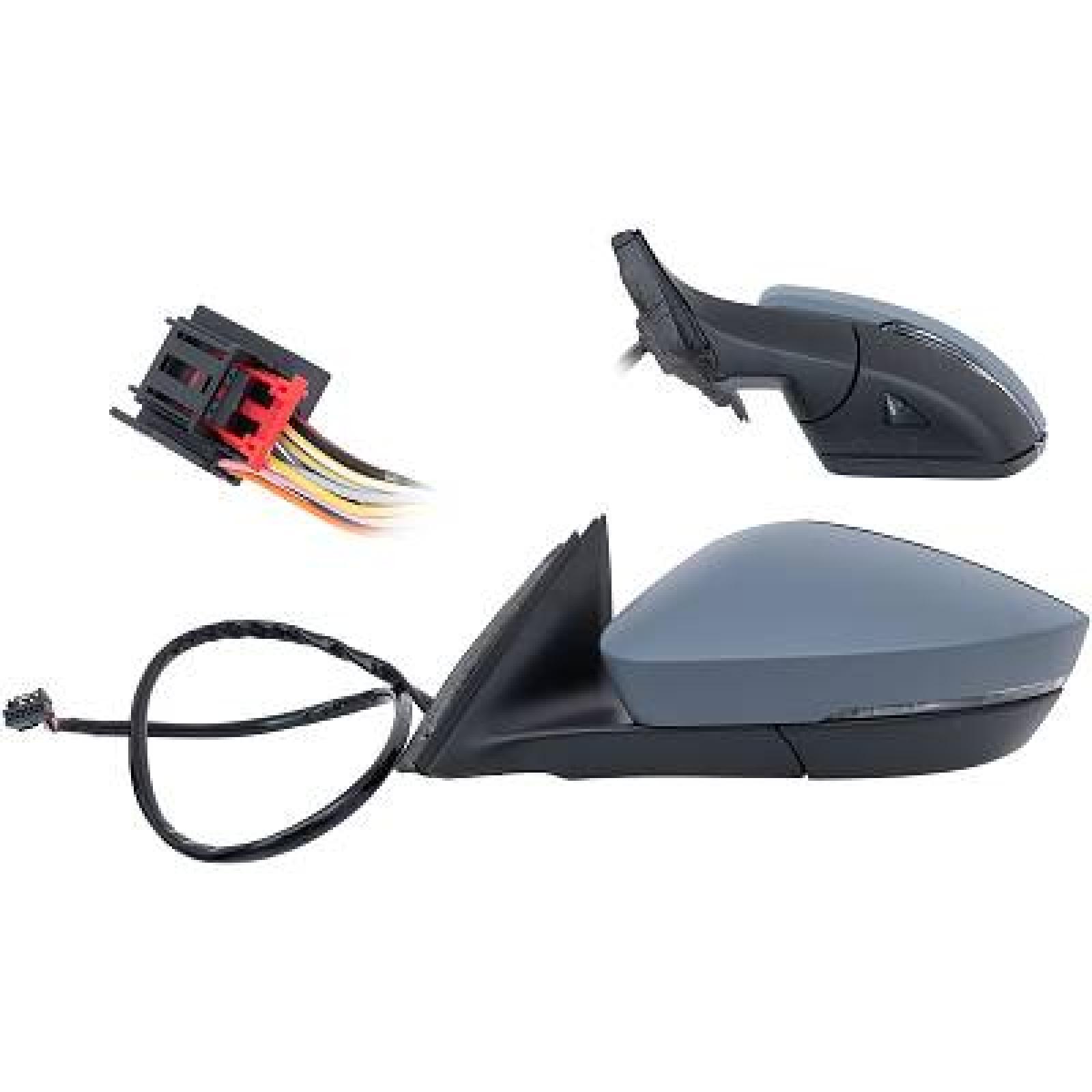 SPIEGEL LI.  SKODA SUPERB, passend für 15-23               15-PIN 3V1 857 507 C