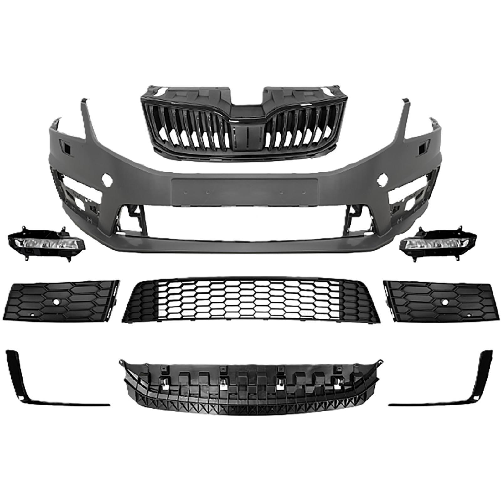 SPORTSTOßST. VORN. OCTAVIA passend für 17-20      RENNSPORT-OPTIK