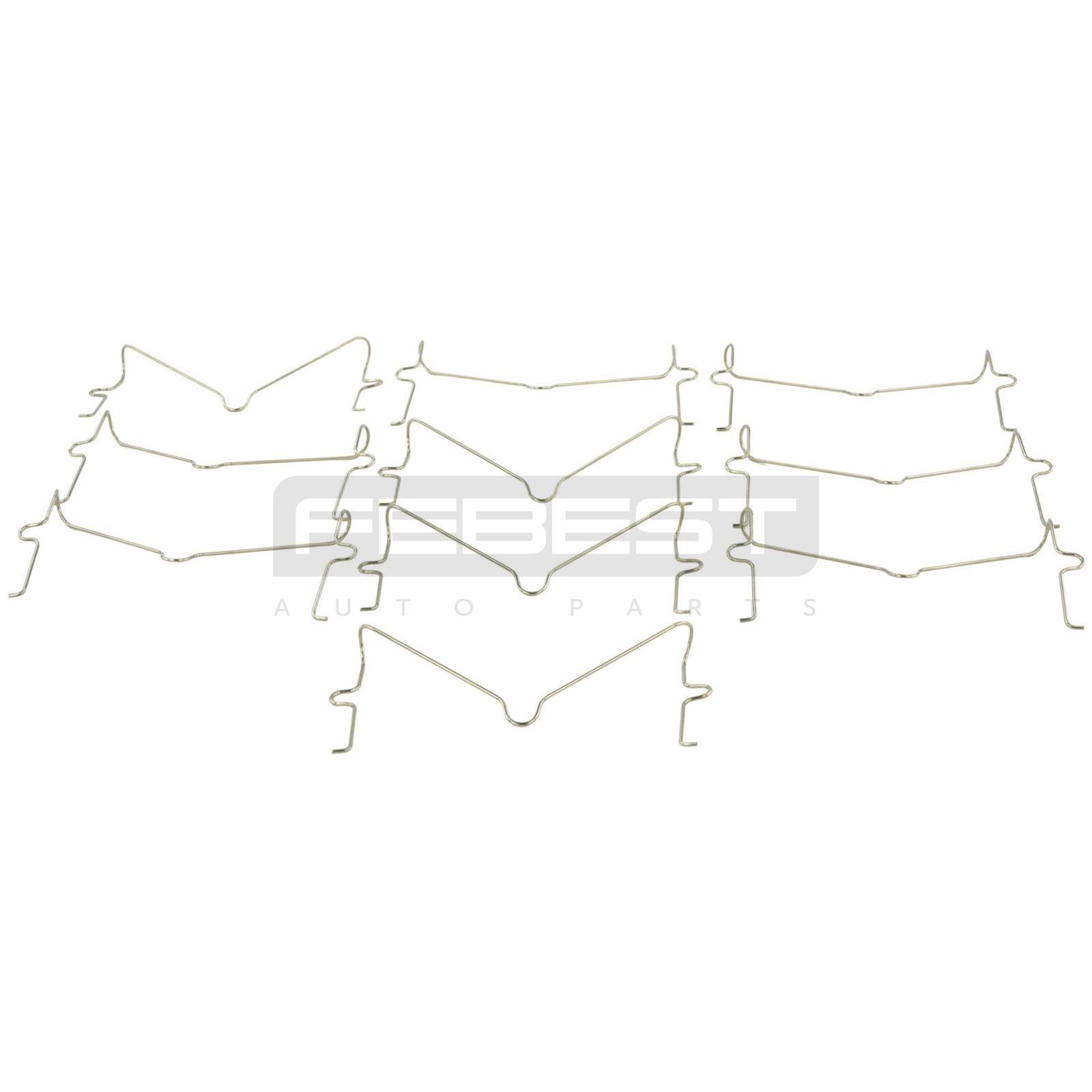 Spreizfeder, bremsbeläge passend für LEXUS LX, TOYOTA LAND CRUISER 100, TOYOTA (FAW) LAND CRUISER 100