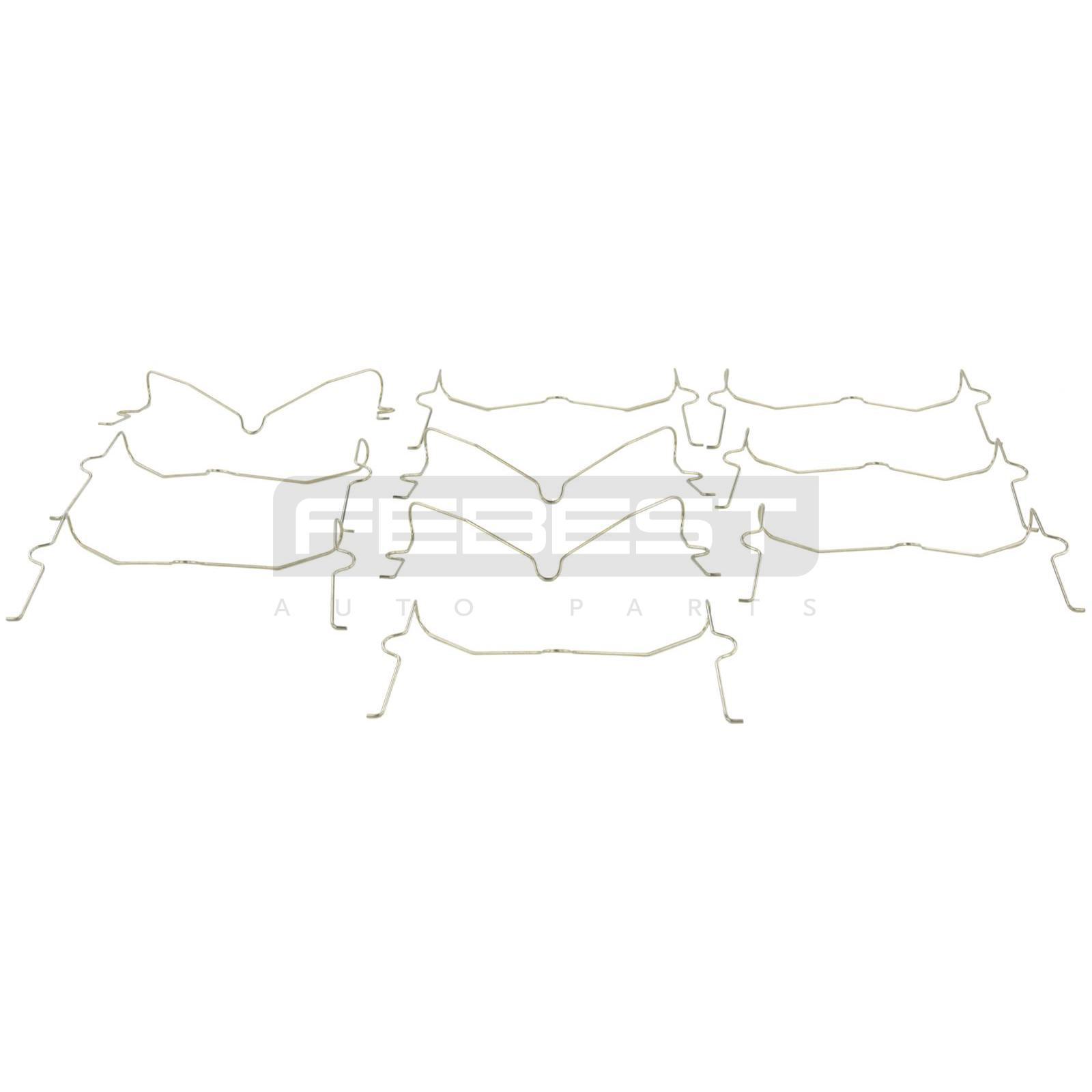 Spreizfeder, bremsbeläge passend für LEXUS LX, TOYOTA LAND CRUISER 200, TOYOTA (FAW) LAND CRUISER 200