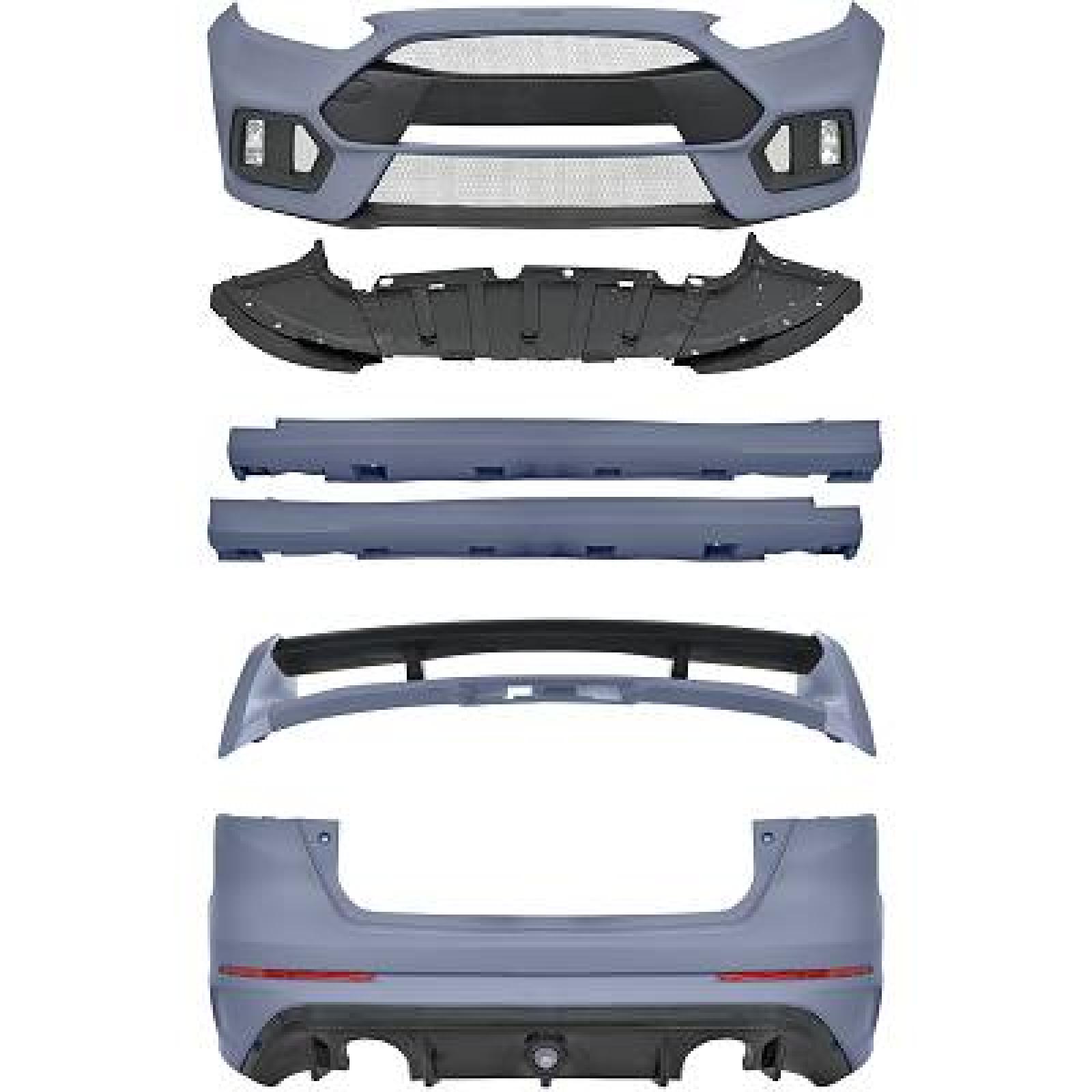 STOßSTANGE SET       FOCUS passend für 14-17             RS-OPTIK