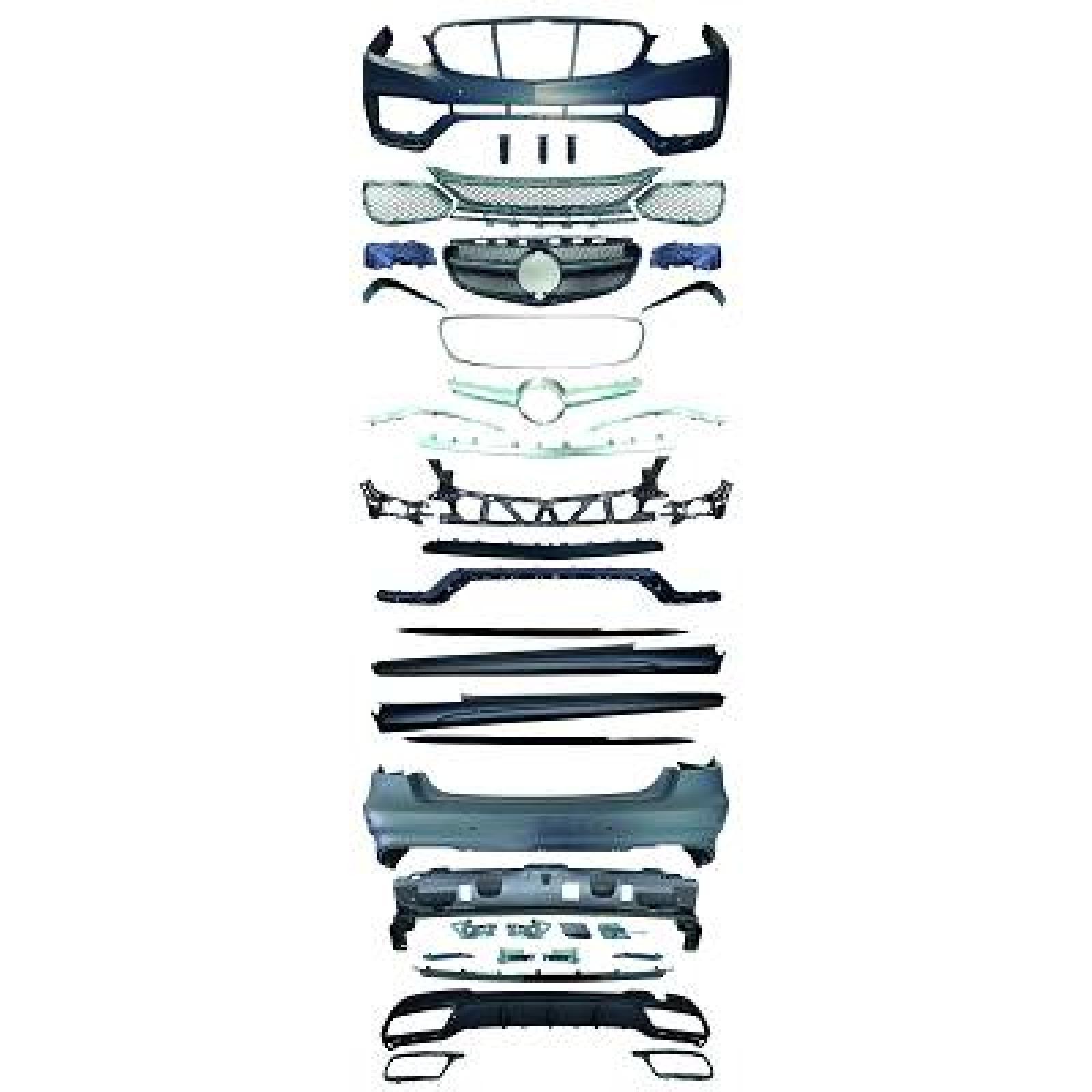 STOßSTANGEN KIT      W212, passend für 13-16           SPORTOPTIK