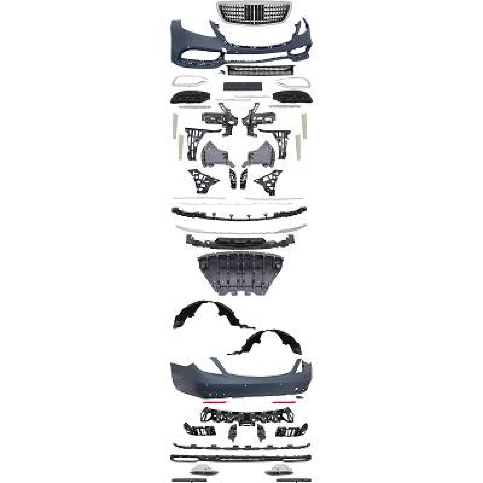 STOßSTANGEN SET      W222, passend für 17-20        MAYBACH OPTIK