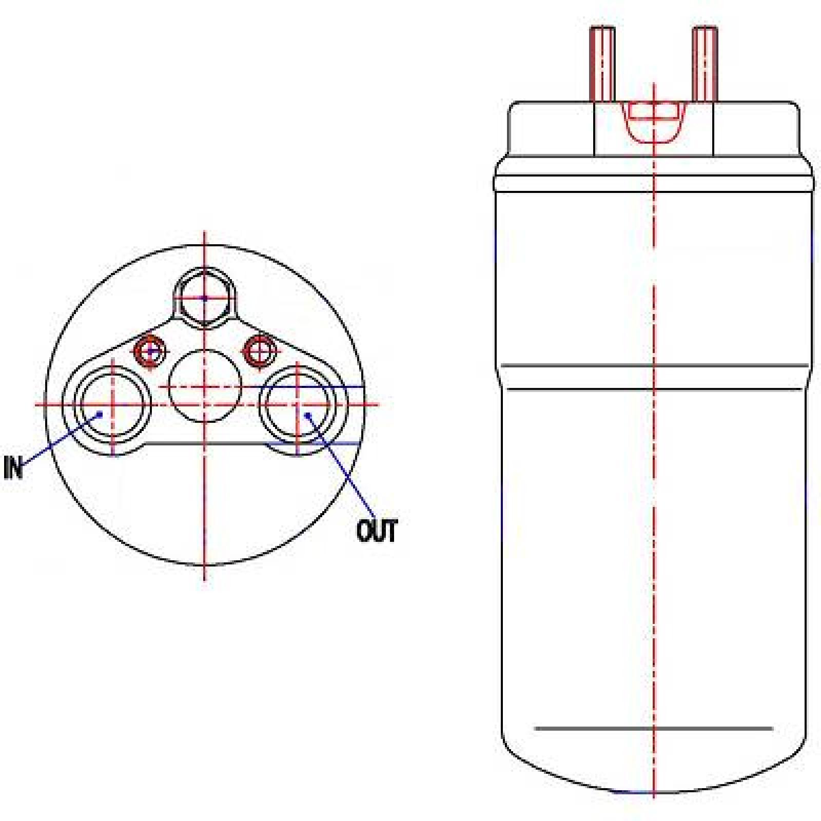 TROCKNER passend für MERCEDES M-Klasse W-166 A 099 835 00 47