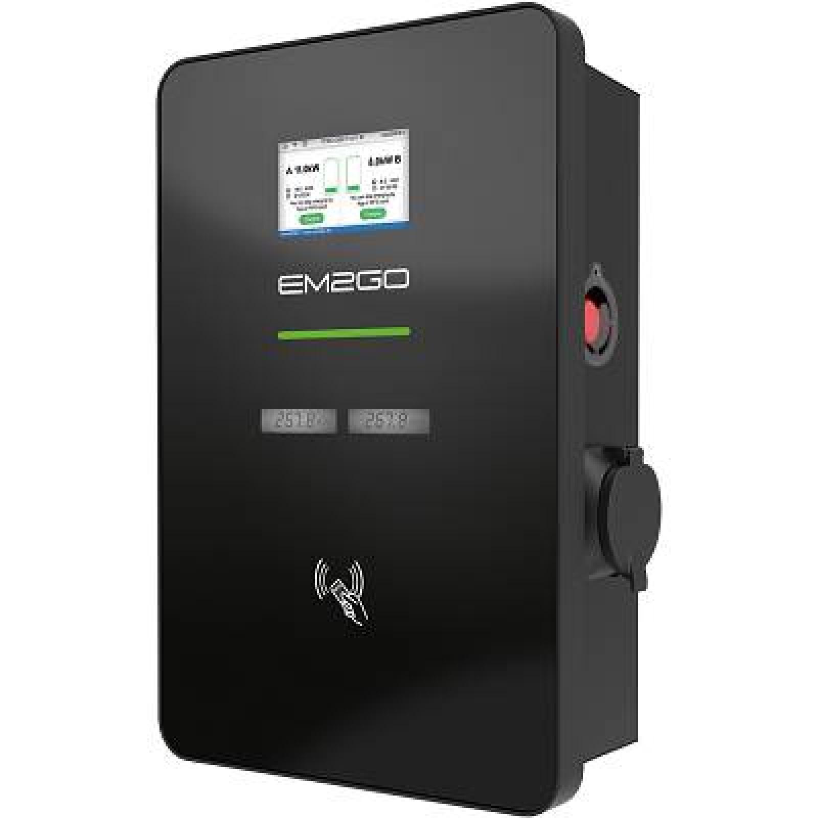 WALLBOX 22 KW passend für DUAL SOKET+RCBO (Fi/LS)